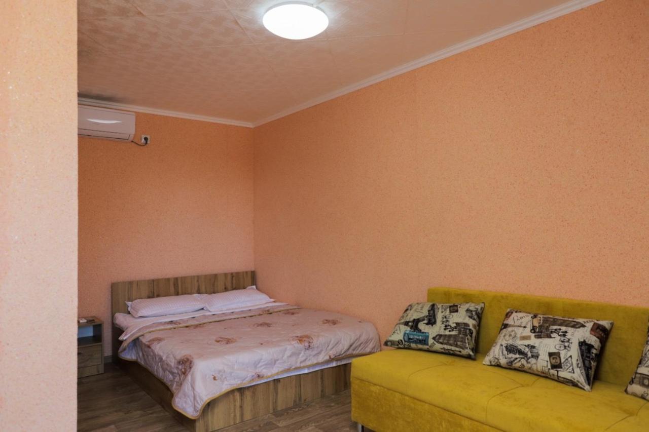 Семейная Зона Отдыха Lafa Hotel Balqash Bagian luar foto